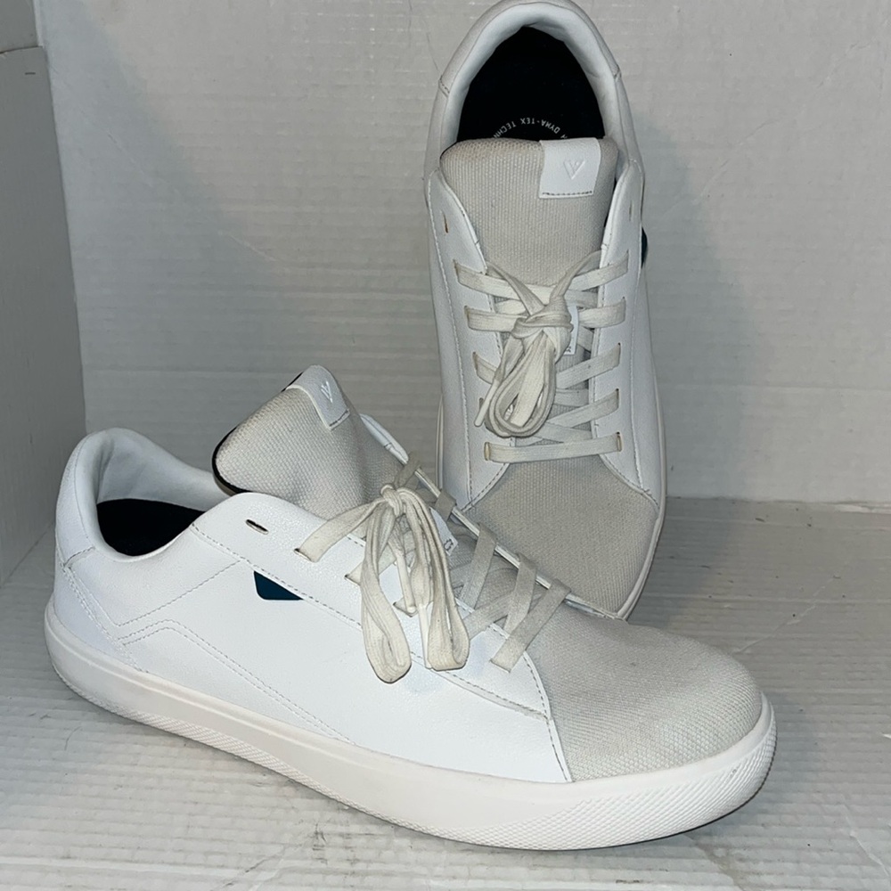 Vessi Weekend Sneakers Womens Size 11 White Waterproof Shoes Casual Walking